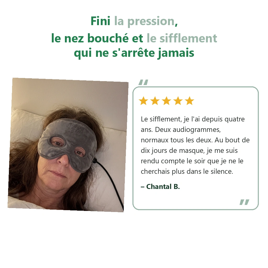 Masque Chauffant Sinus et Yeux Zevlo — visuel 4